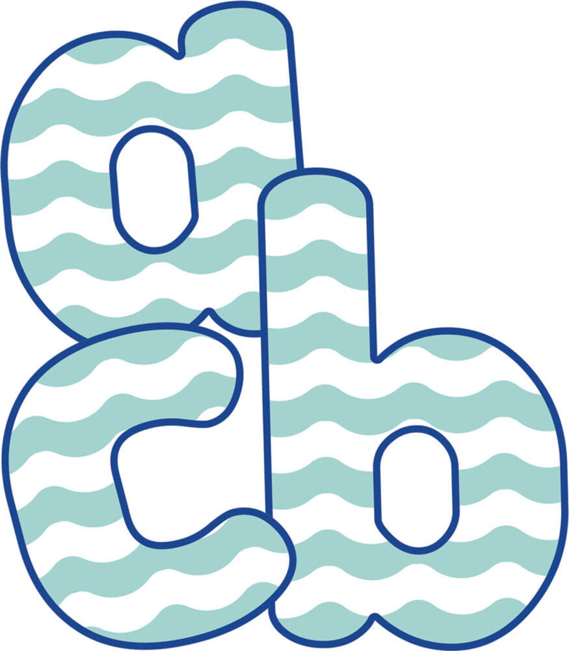 Carson Dellosa 90-Piece SS Discover Cutout Letters, 4" Nautical Lowercase Alphabet Wall Decor for Bulletin Board, Posterboard, Party, and Classroom Decorations